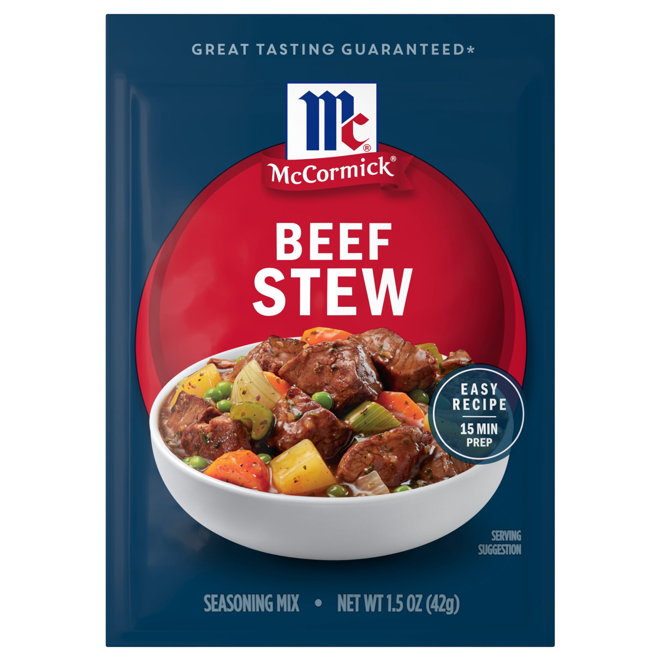 McCormick Classic Beef Stew Seasoning Mix, 1.5 oz Packet