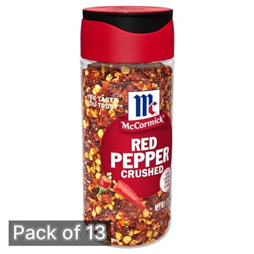 McCormick Crushed Red Pepper 1.5 oz Bottle (Pack of 13) - Walmart.com
