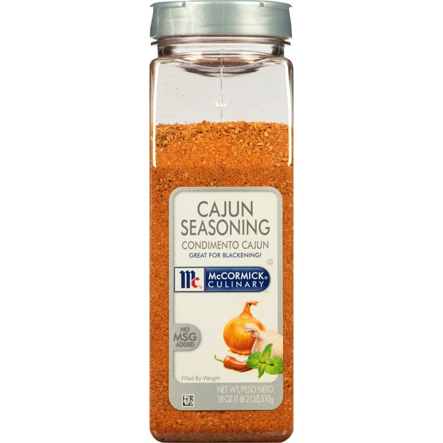McCormick Culinary Cajun Seasoning, 18 oz Mixed Spices & Seasonings