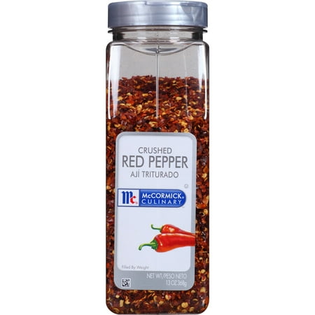 McCormick Culinary Kosher Crushed Red Pepper, 13.0 oz Bottle