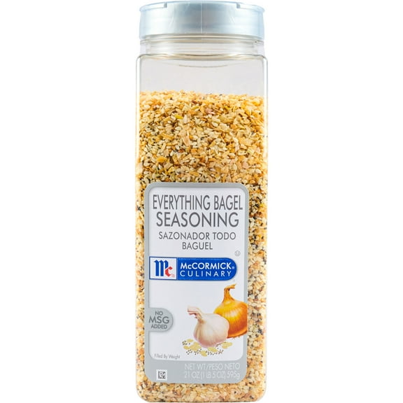 McCormick Culinary Everything Bagel Seasoning, 21.0 oz Bottle