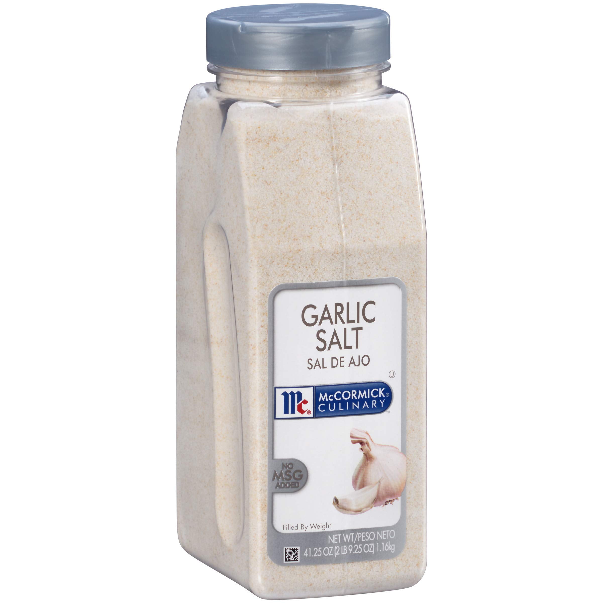 McCormick Culinary Garlic FEV6 Salt, 41.25 oz - One 41.25 Ounce McCormick Culinary Garlic FEV6 Salt, 41.25 oz - One 41.25 Ounce