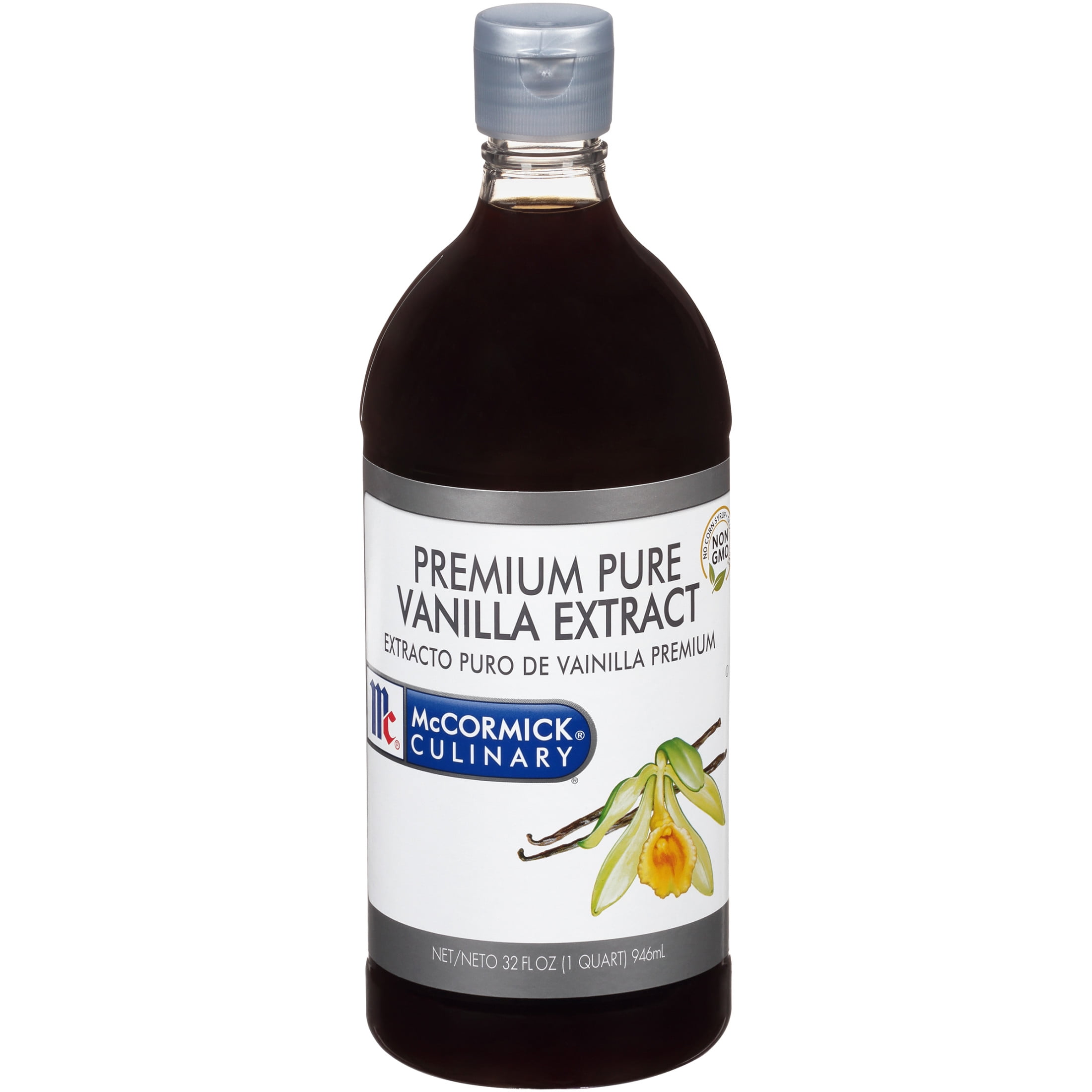 McCormick Culinary Kosher Pure Vanilla Extract, 32.0 fl oz Bottle