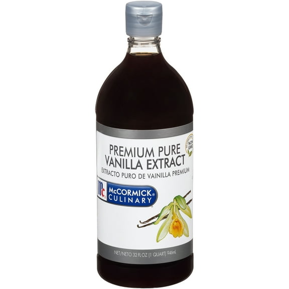 McCormick Culinary Gluten Free Pure Vanilla Extract, 32.0 fl oz Bottle
