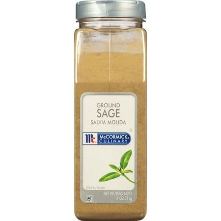 McCormick Culinary Ground Sage, 11 Ounce -- 6 per Case.