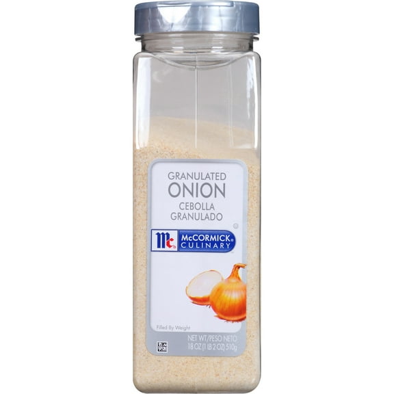 McCormick Culinary Kosher Granulated Onion, 18.0 oz Bottle
