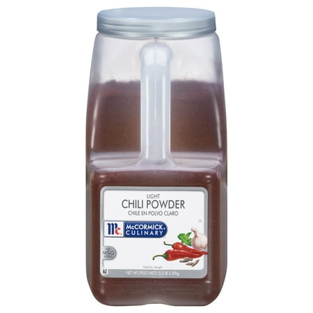 McCormick Culinary Kosher Light Chili Powder, 5.5 lb Jug