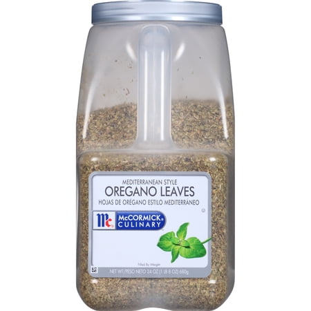 McCormick Culinary Kosher Mediterranean Style Oregano Leaves, 1.5 lb Jug