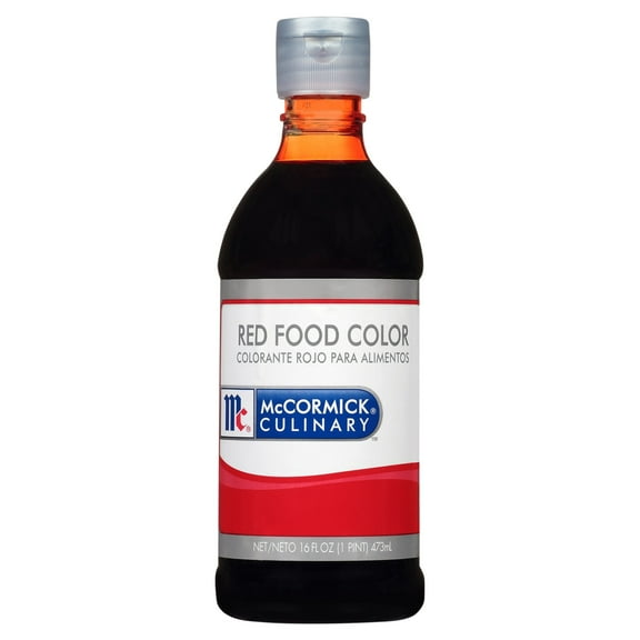 McCormick Culinary Kosher Red Food Color, 16.0 fl oz Bottle