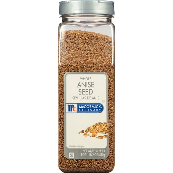 McCormick Culinary Kosher Whole Anise Seed, 18.0 oz Bottle