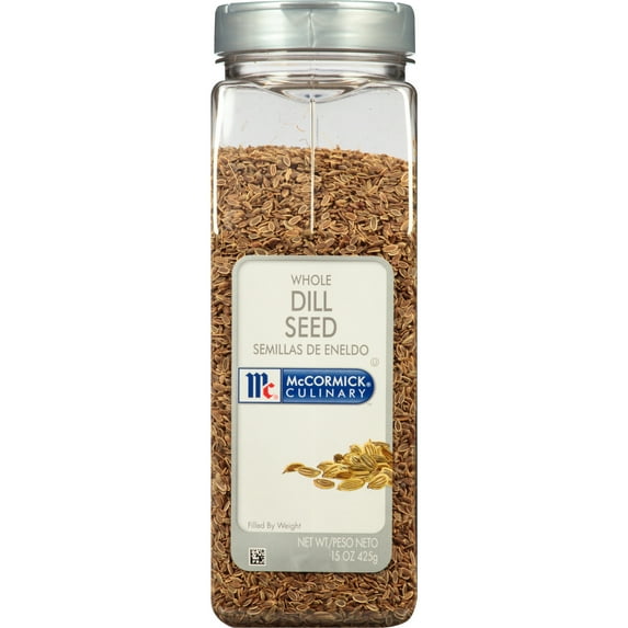McCormick Culinary Kosher Whole Dill Seed, 15.0 oz Bottle