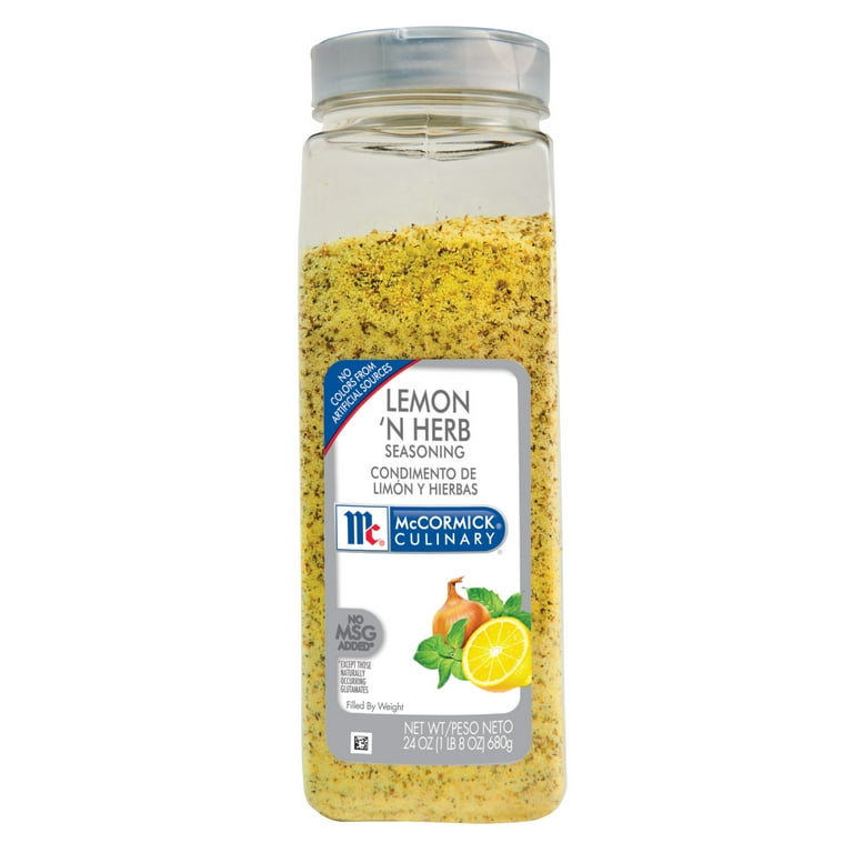 Mccormick Culinary Seasoning, Lemon 'N Herb - 24 oz