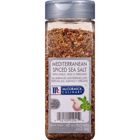 McCormick Culinary Kosher Mediterranean Spiced Sea Salt, 13.0 oz Bottle