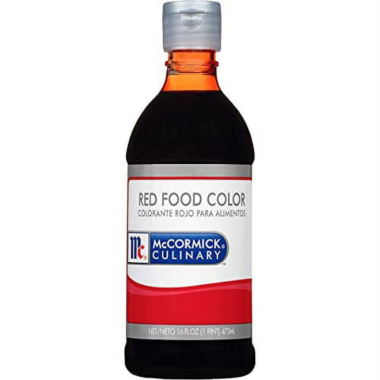 McCormick Culinary Red Food Coloring, 16 fl oz - One 16 Fluid