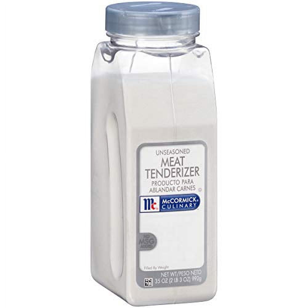 McCormick Culinary Unseasoned Meat Tenderizer, 35 oz One 35 Ounce
