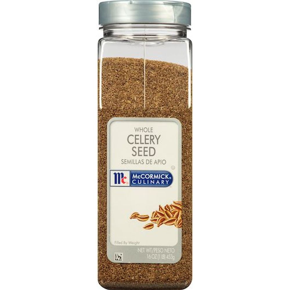 McCormick Culinary Whole Celery Seed, 16 Ounce 6 per Case.
