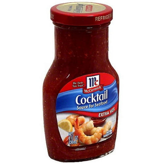 McCormick Extra Hot Cocktail Sauce, 8 oz (Pack of 12)