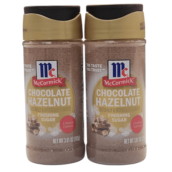 McCormick Finishing Sugar 2 Pack - Chocolate Hazelnut x 2