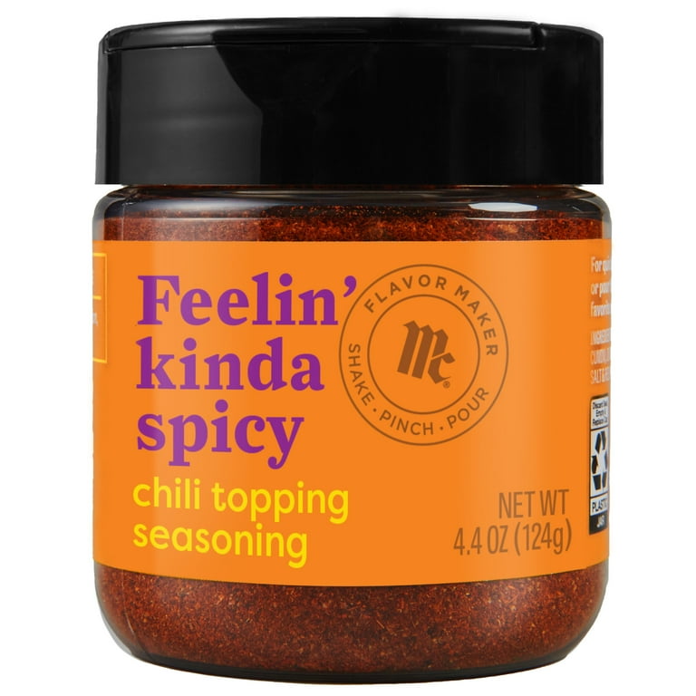 McCormick Flavor Maker Chili Topping Flavor Maker Seasoning 4.4 oz Jar Walmart