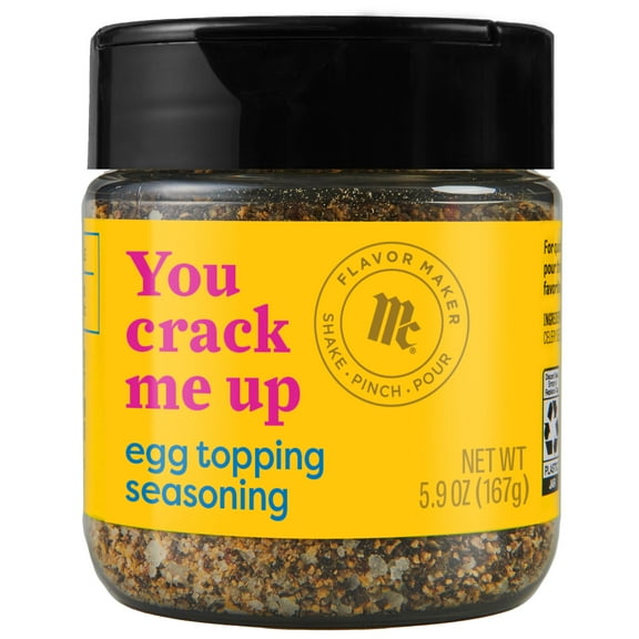 McCormick Flavor Maker Egg Topping Seasoning, 5.9 oz Jar