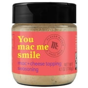 McCormick Flavor Maker Mac + Cheese Topping Seasoning, 4.1 oz Jar