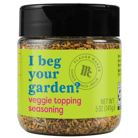 McCormick Flavor Maker Veggie Topping Seasoning, 5.0 oz Jar
