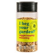 McCormick Flavor Maker Veggie Topping Seasoning, 2.75 oz Bottle