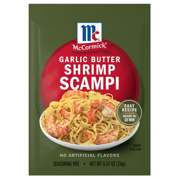 McCormick Garlic Butter Shrimp Scampi, 0.87 oz Packet