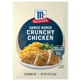 thumbnail image 1 of McCormick Garlic Ranch Crunchy Chicken Seasoning Mix, 1.25 oz Packet, 1 of 14