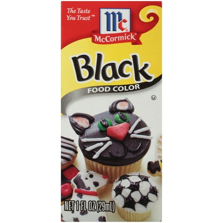 McCormick Gluten Free Black Food Color, 1.0 fl oz Box
