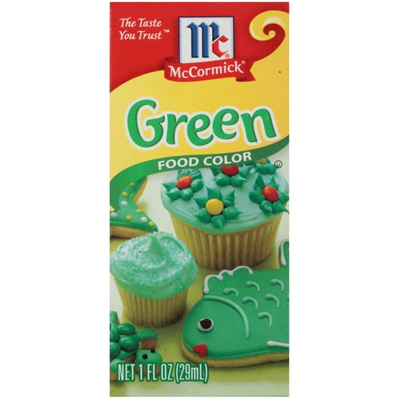 McCormick Green Food Color, 1.0 fl oz Box