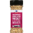 thumbnail image 1 of McCormick Seasoning, Himalayan Pink Salt with Black Pepper and Garlic, 6.5 oz Bottle, 1 of 15