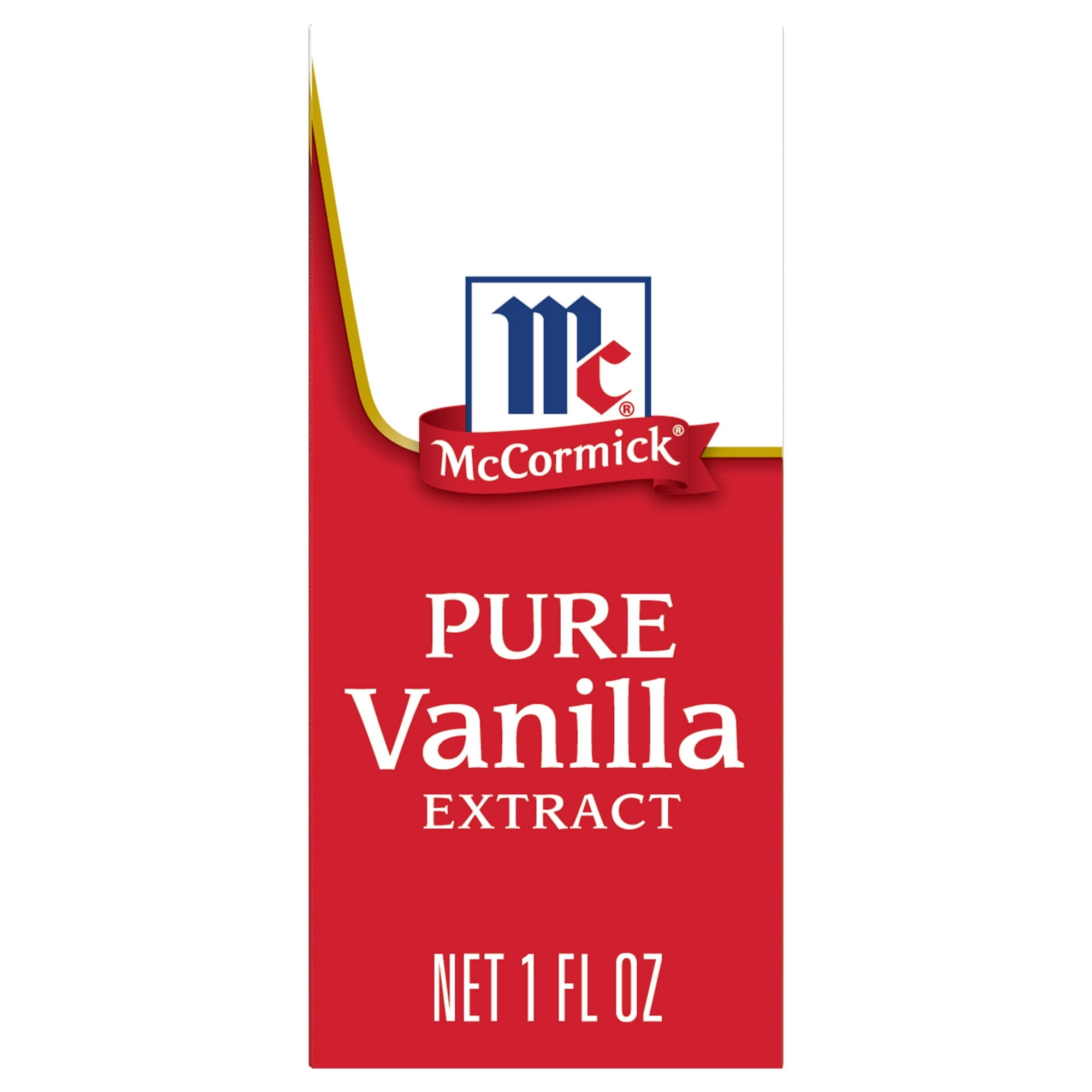 McCormick Gluten Free Pure Vanilla Extract 1 fl oz Box (Pack of 4)