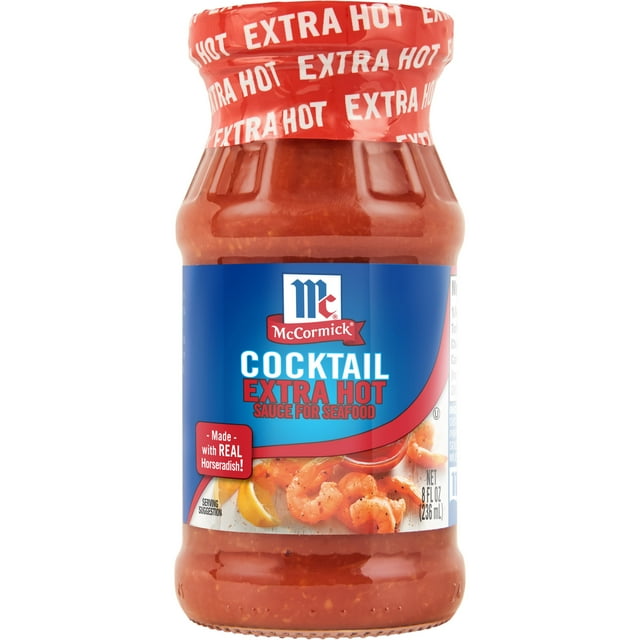 McCormick Golden Dipt Cocktail Sauce Extra Hot, 8 fl oz Cocktail