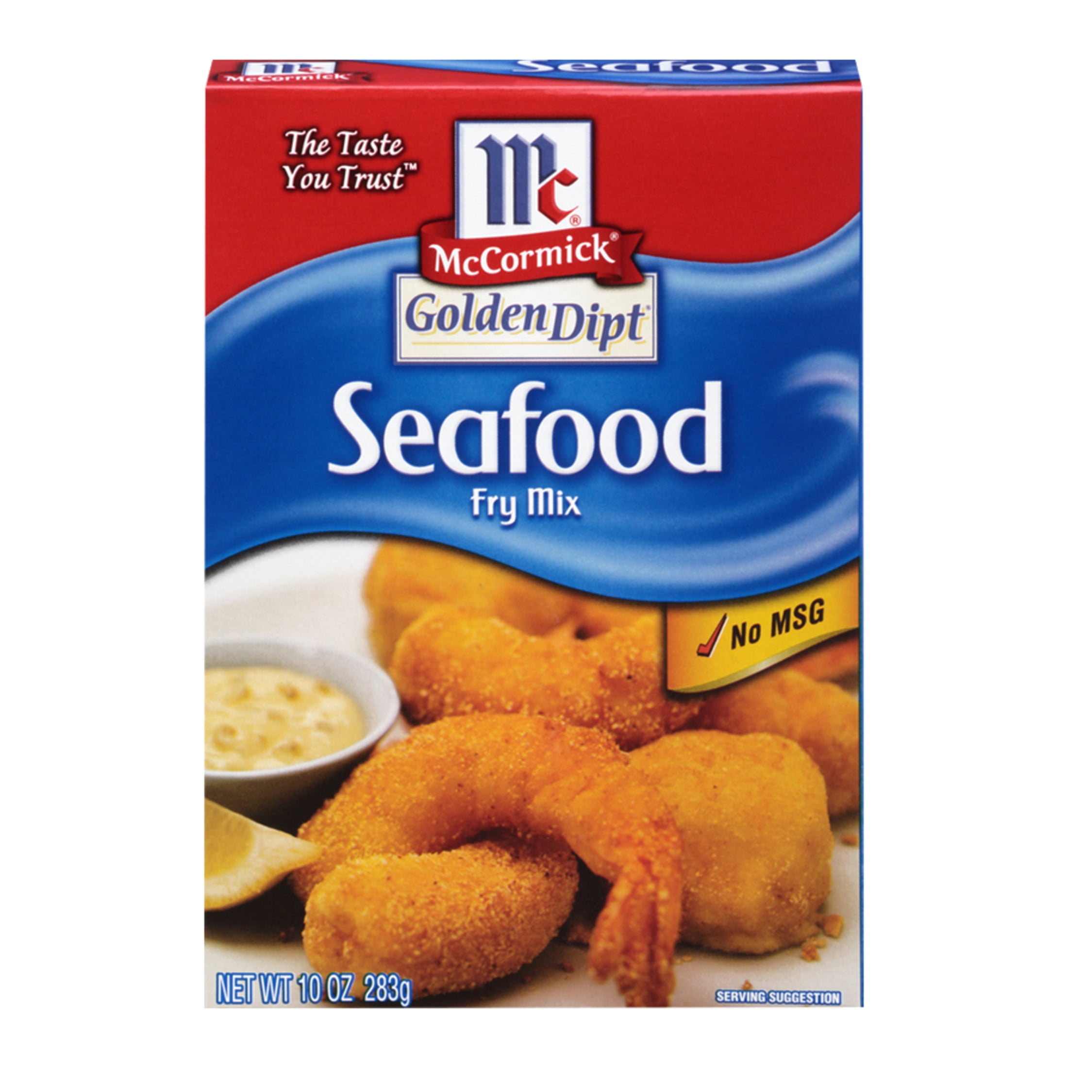 McCormick GOLDEN DIPT Seafood Fry Mix, 10.0 oz Box