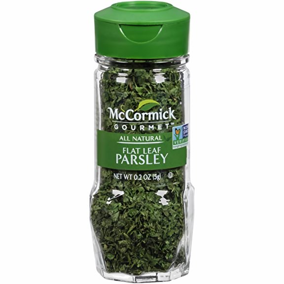 McCormick Gourmet All Natural Flat Leaf Parsley 0.2 oz (Pack of 60)