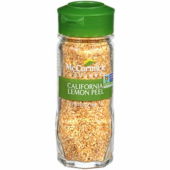 McCormick Gourmet California Lemon Peel 1.5 oz (Pack of 5)