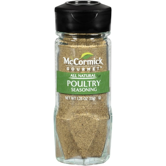 McCormick Gourmet Poultry Seasoning Mix, 1.25 oz Blend, Mixed Spices & Seasonings