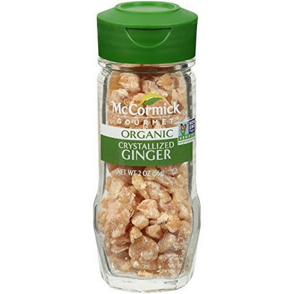 McCormick Gourmet Crystallized Ginger 2 oz (Pack of 3)