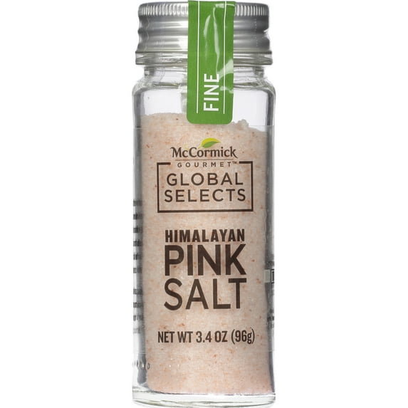 McCormick Gourmet Fine Global Selects Himalayan Pink Salt, 3.4 oz Bottle