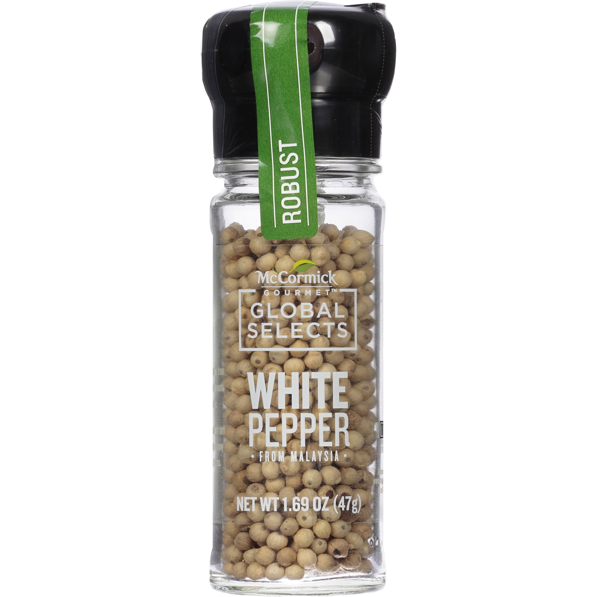 McCormick Gourmet Global Selects White Pepper from Malaysia, 1.69 oz
