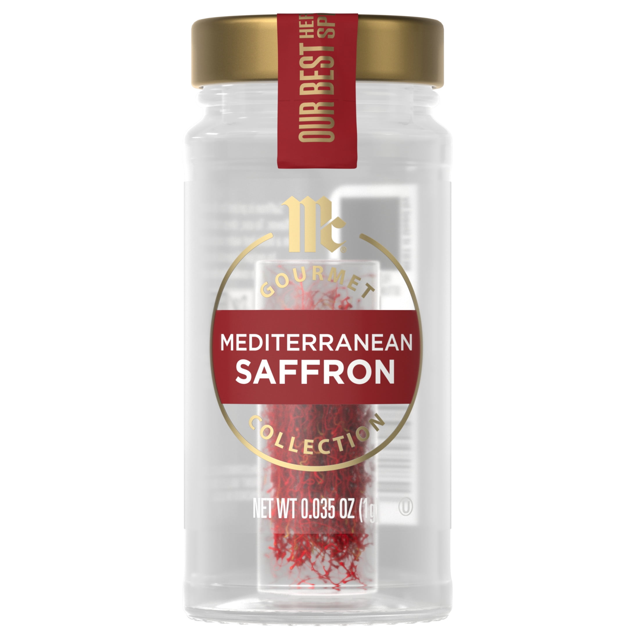 McCormick Gourmet Mediterranean Saffron, 0.04 oz Bottle - Walmart.com