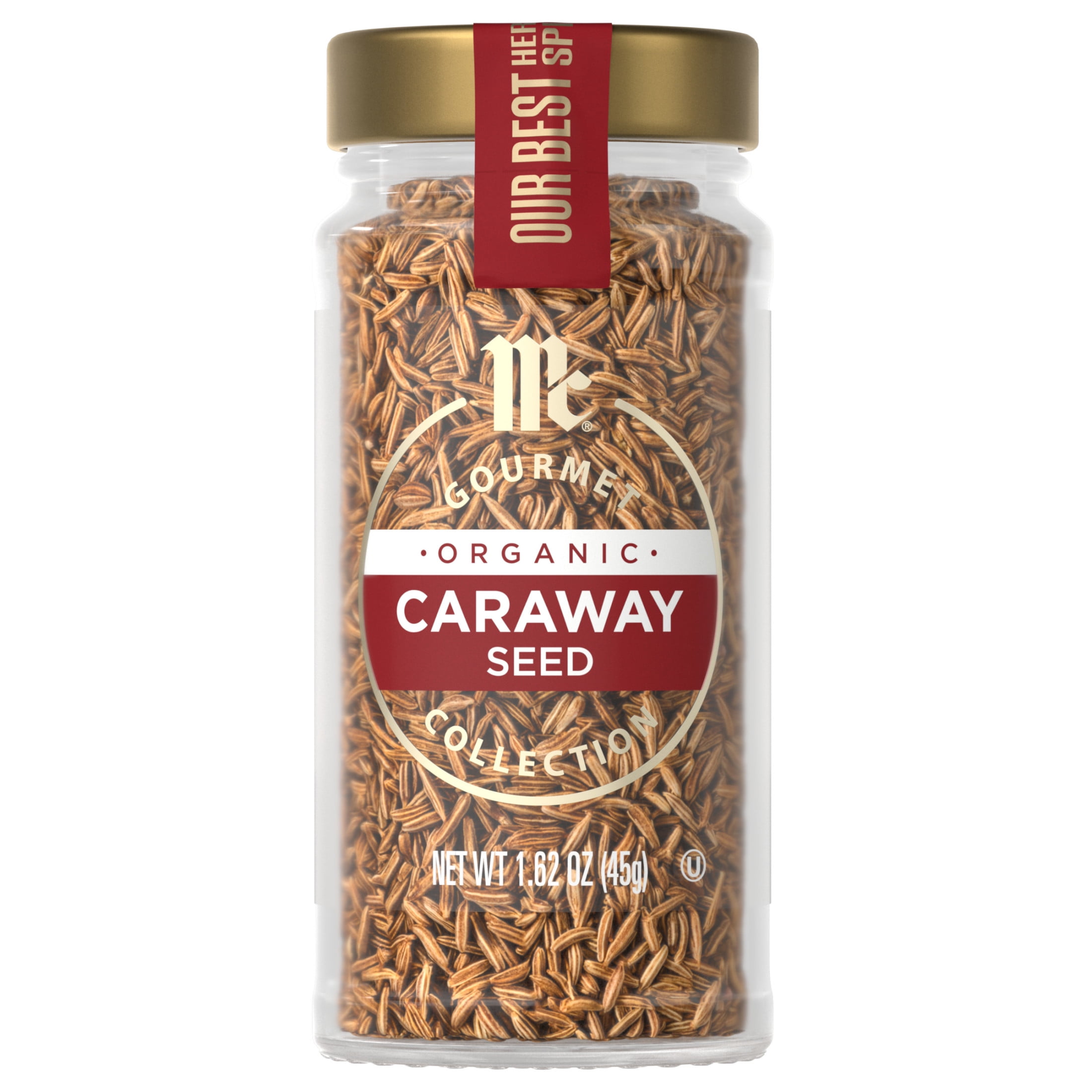 McCormick Gourmet Organic Caraway Seed, 1.62 oz Bottle