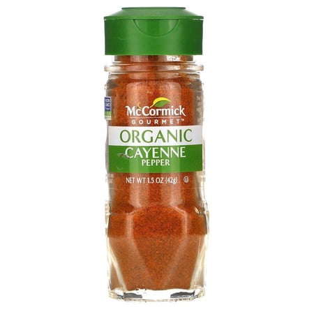 McCormick Gourmet, Organic Cayenne Pepper, 1.5 oz