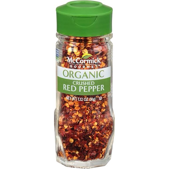 McCormick Gourmet Organic Crushed Red Pepper, 1.12 Oz Pack of 1