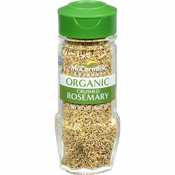 McCormick Gourmet Organic Crushed Rosemary 1 oz (Pack of 72)