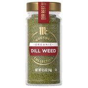 McCormick Gourmet Organic Dill Weed, 0.5 oz Bottle