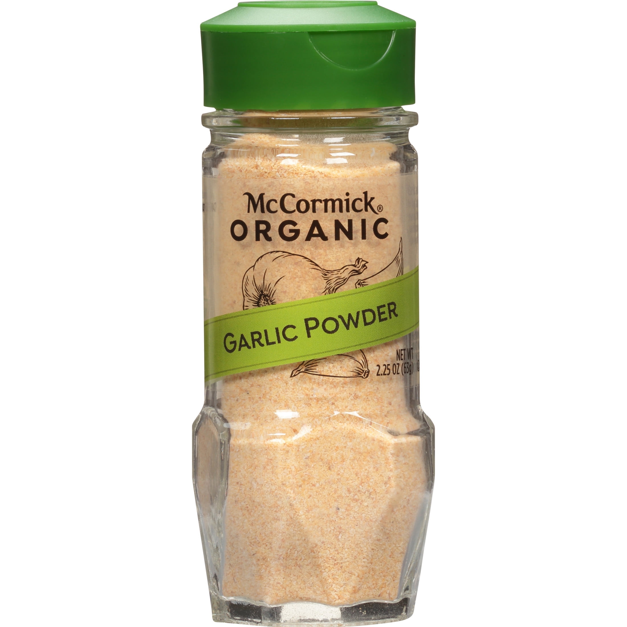 McCormick Gourmet Organic Garlic Powder, 2.25 oz