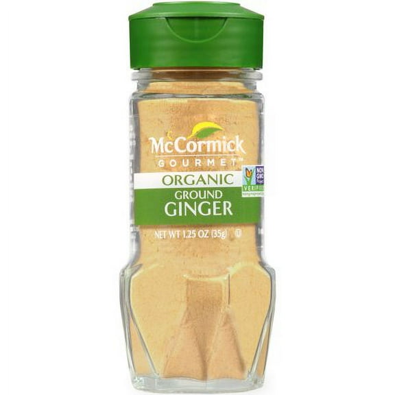 McCormick Gourmet Organic Ground Ginger (Pack of 8)