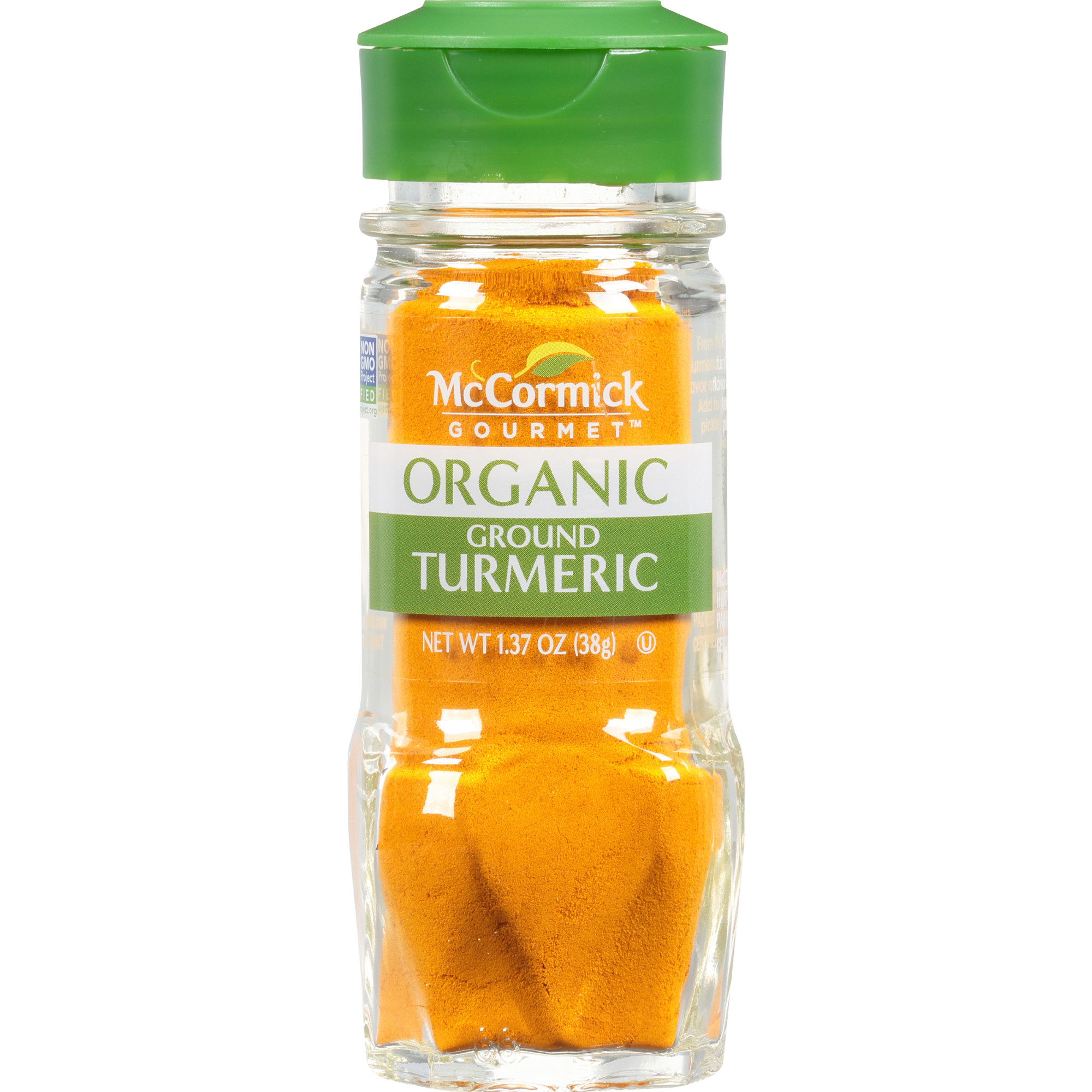 McCormick Gourmet Organic Ground Turmeric, 1.37 oz Mixed Spices & Seasonings - image 1 of 11